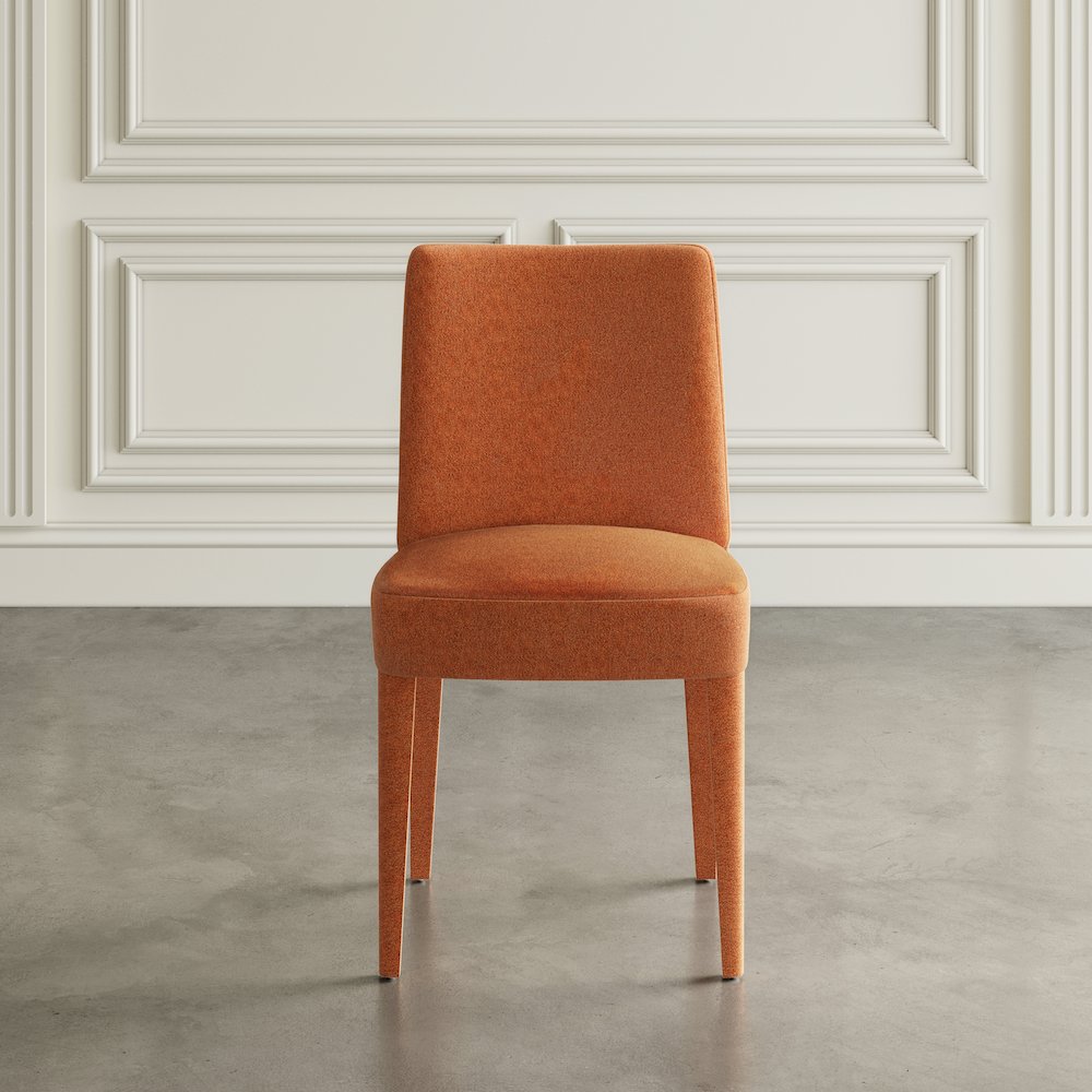 Mid-Century Modern Contemporary Upholstered Vintage Dining Chair (Set of 2). Picture 8