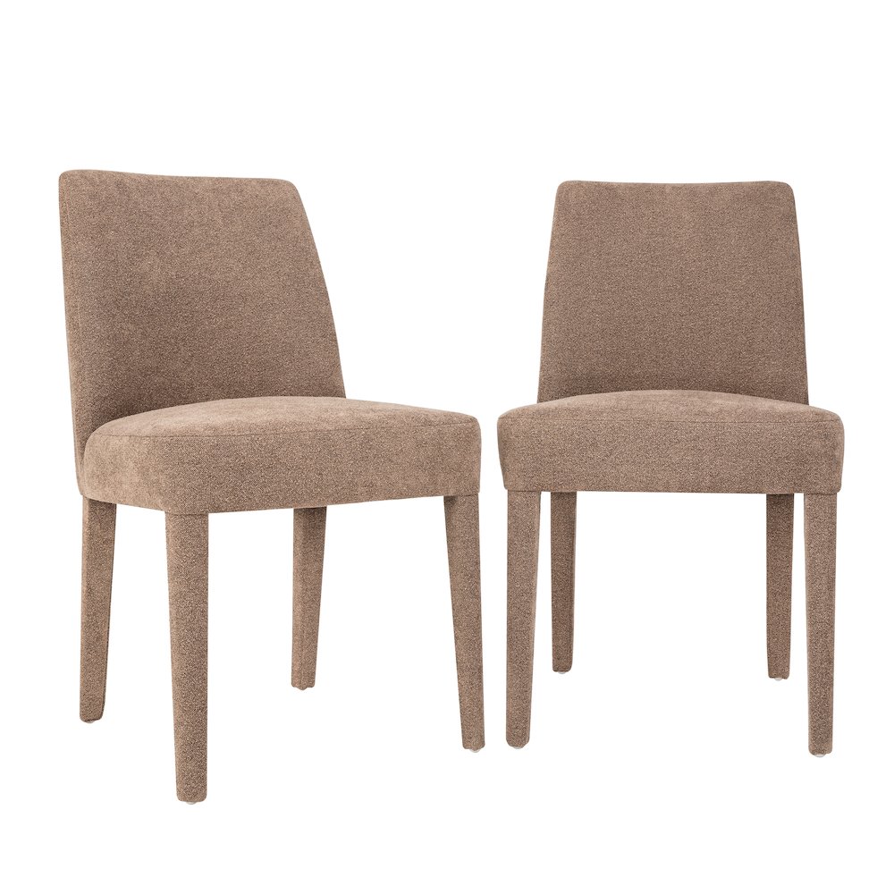 Mid-Century Modern Contemporary Upholstered Vintage Dining Chair (Set of 2). Picture 4