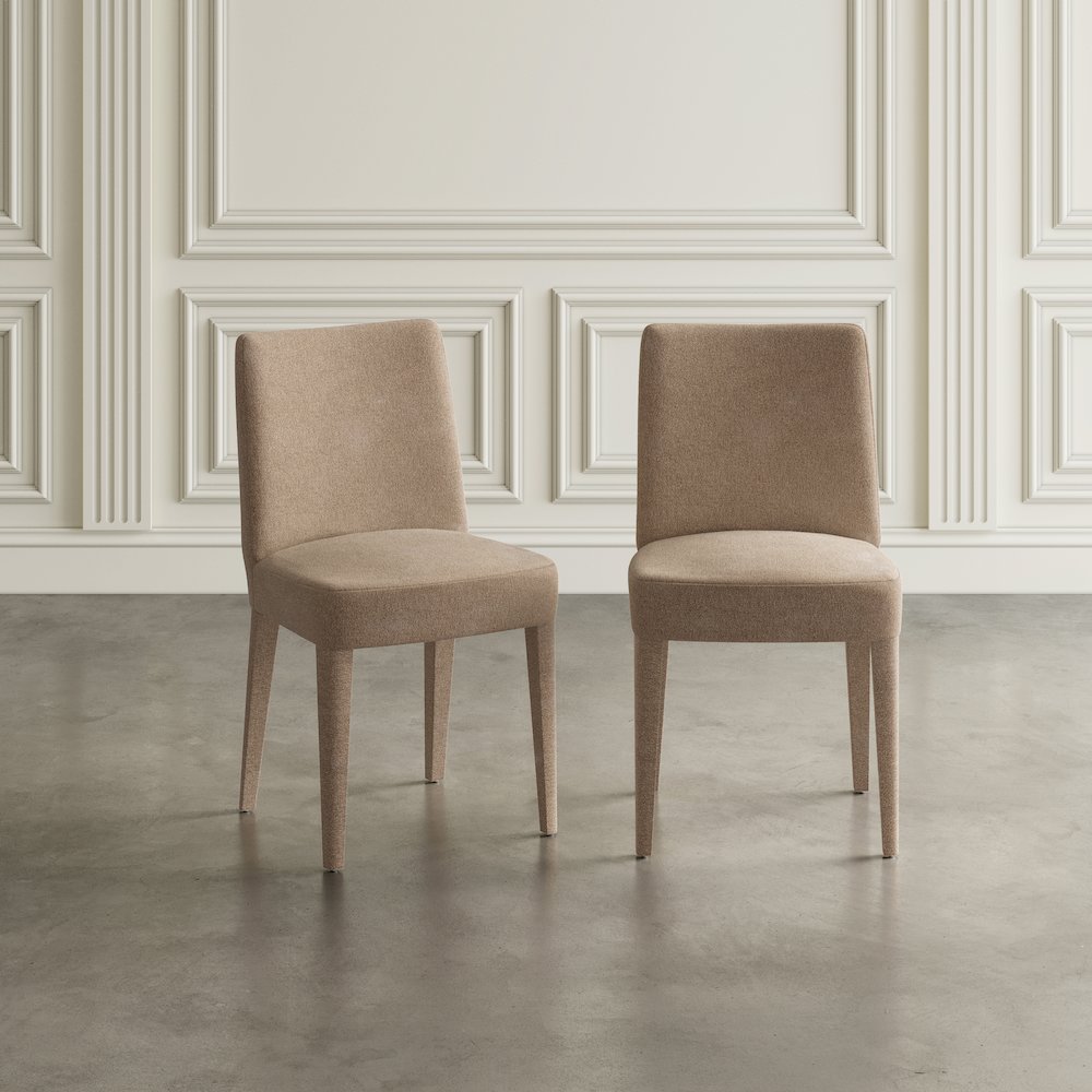 Mid-Century Modern Contemporary Upholstered Vintage Dining Chair (Set of 2). Picture 9