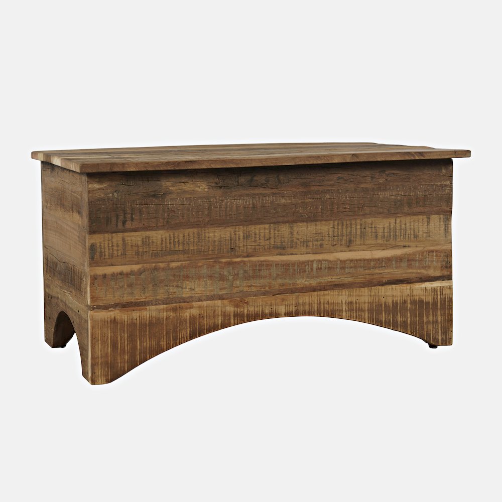 Reclamation 36" Rustic Reclaimed Solid Wood Storage Chest Cabinet. Picture 3