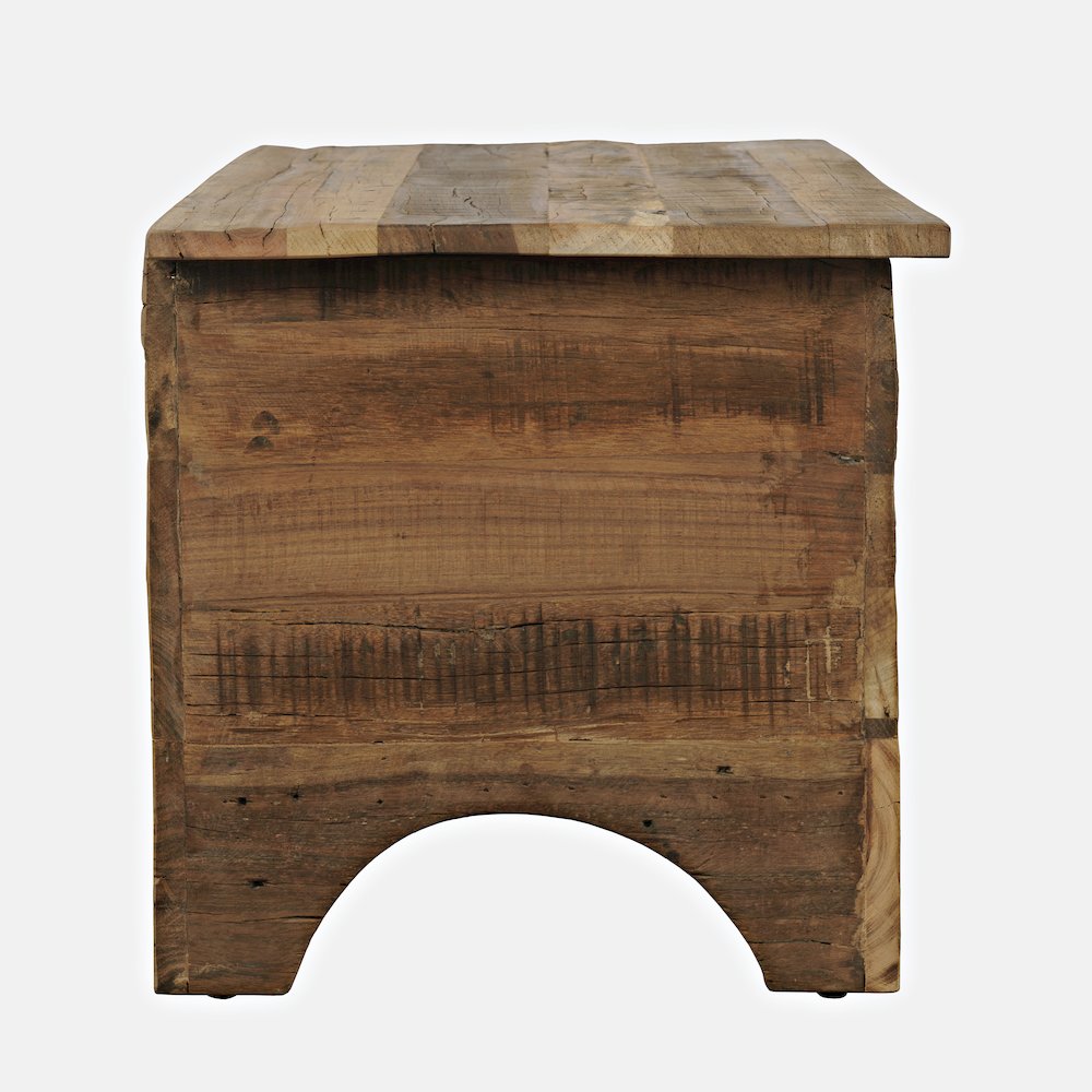 Reclamation 36" Rustic Reclaimed Solid Wood Storage Chest Cabinet. Picture 8