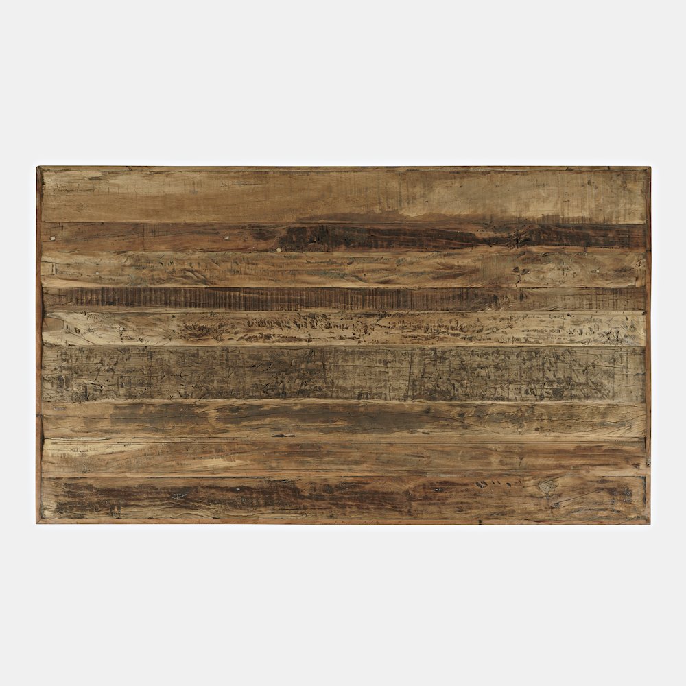 Reclamation 72" Rustic Reclaimed Solid Wood Dining Table. Picture 7