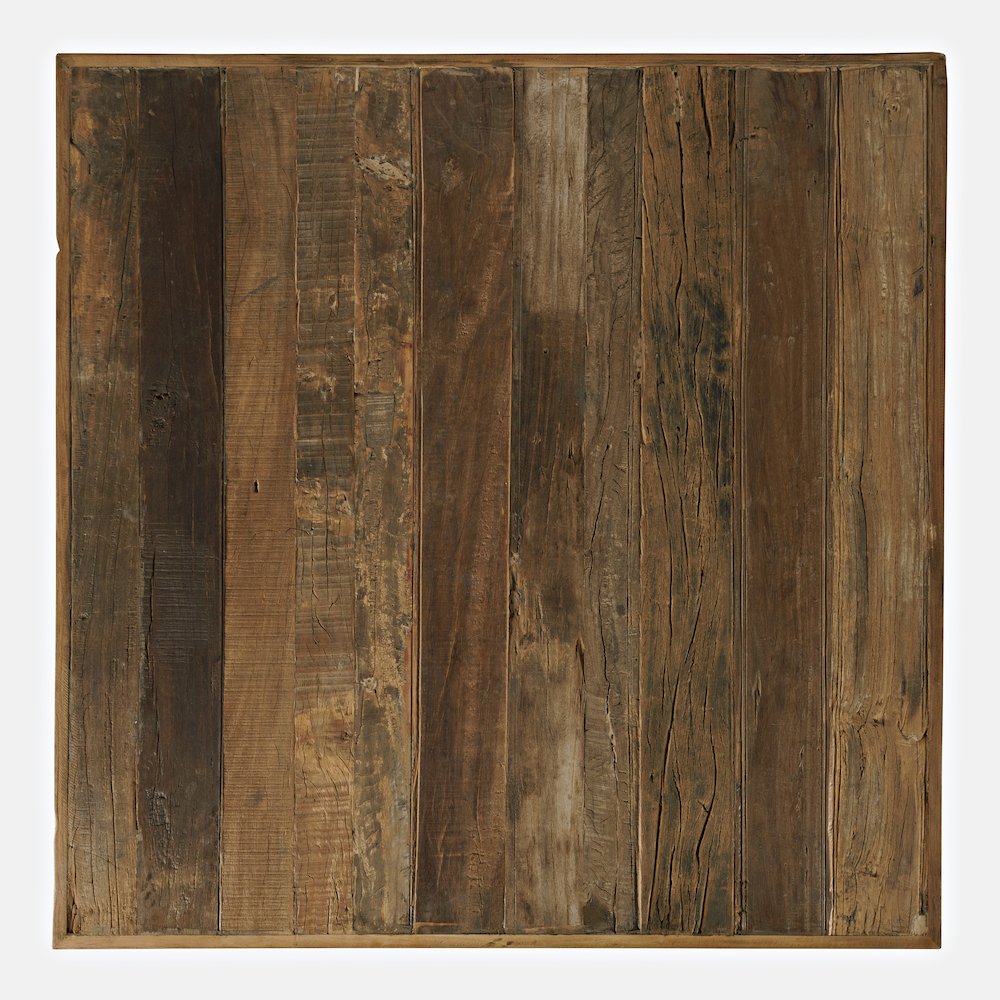 Reclamation 42" Rustic Reclaimed Solid Wood Square Counter Height Dining Table. Picture 6