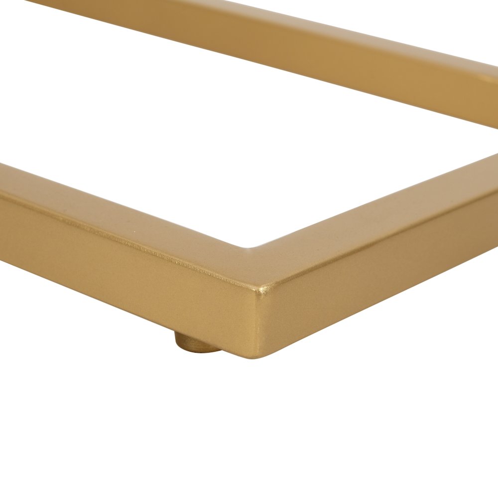 Aurora Solid Marble Modern Luxury Glam Accent C-Table (Set of 2). Picture 5