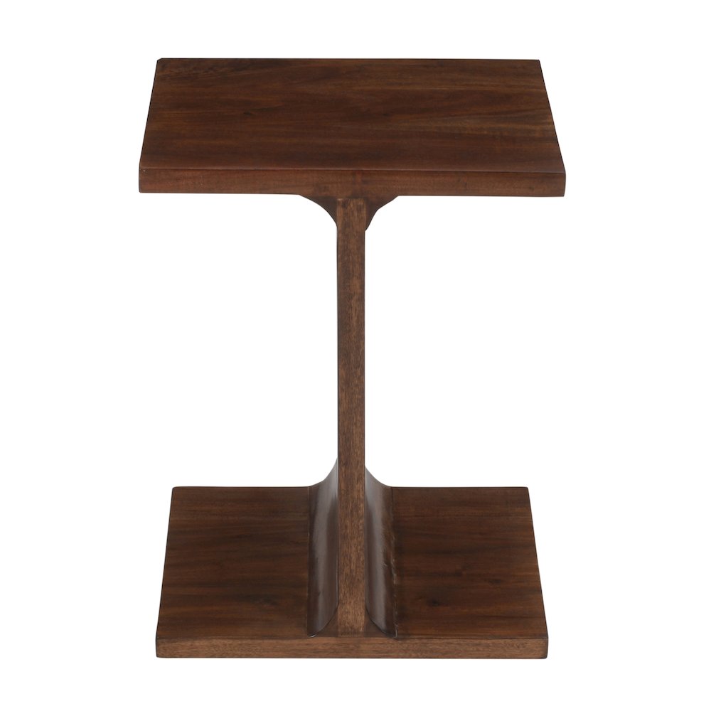 Idiom Solid Wood Modern Accent End I-Table. Picture 1