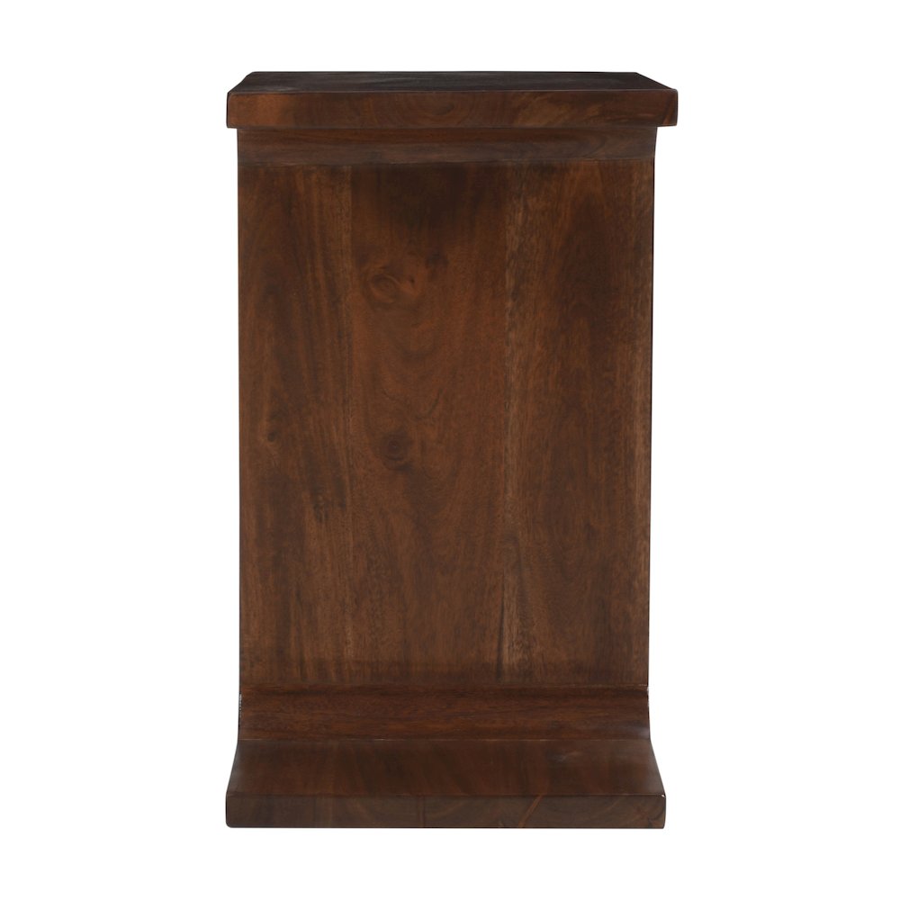 Idiom Solid Wood Modern Accent End I-Table. Picture 4