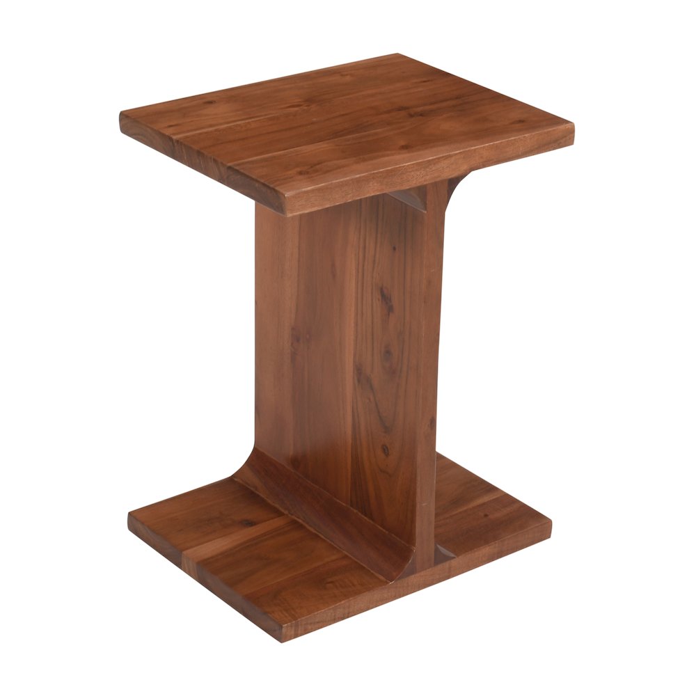 Idiom Solid Wood Modern Accent End I-Table. Picture 2