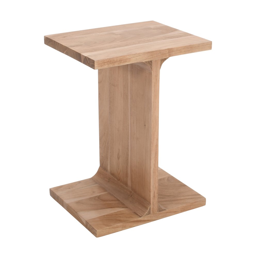 Idiom Solid Wood Modern Accent End I-Table. Picture 2