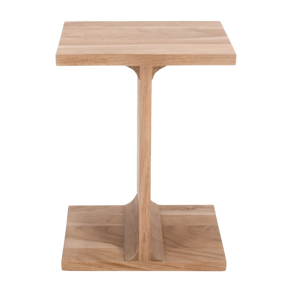 Idiom Solid Wood Modern Accent End I-Table. Picture 1