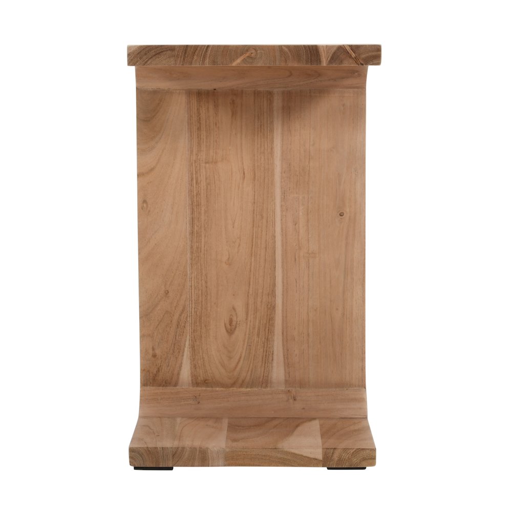 Idiom Solid Wood Modern Accent End I-Table. Picture 4