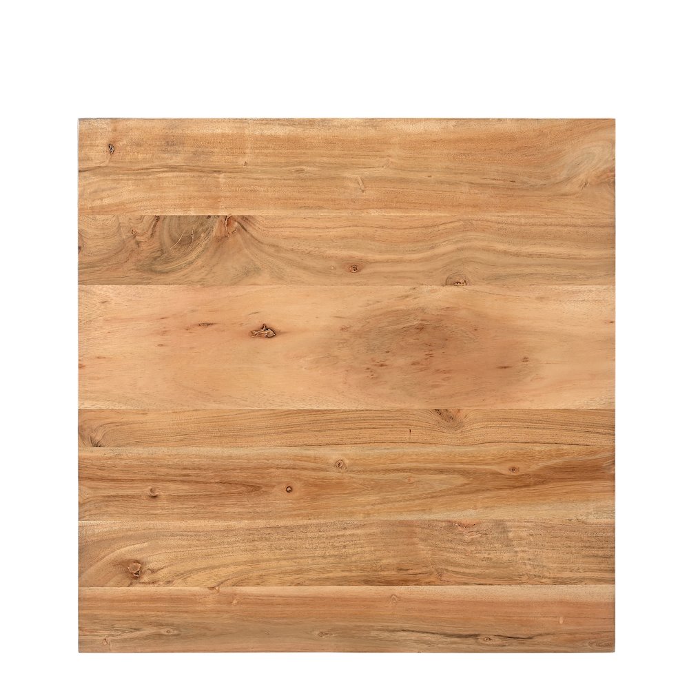 Lux Solid Wood Modern Angled End Table. Picture 6