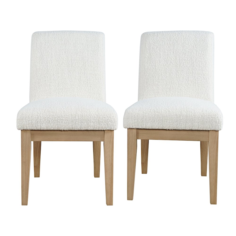 Sequoia Modern Rustic Solid Wood Upholstered Parsons Dining Chair (Set of 2). Picture 7