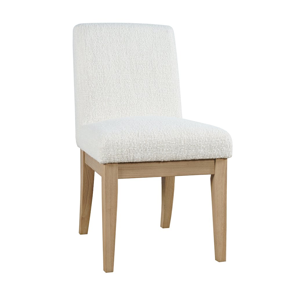 Sequoia Modern Rustic Solid Wood Upholstered Parsons Dining Chair (Set of 2). Picture 2