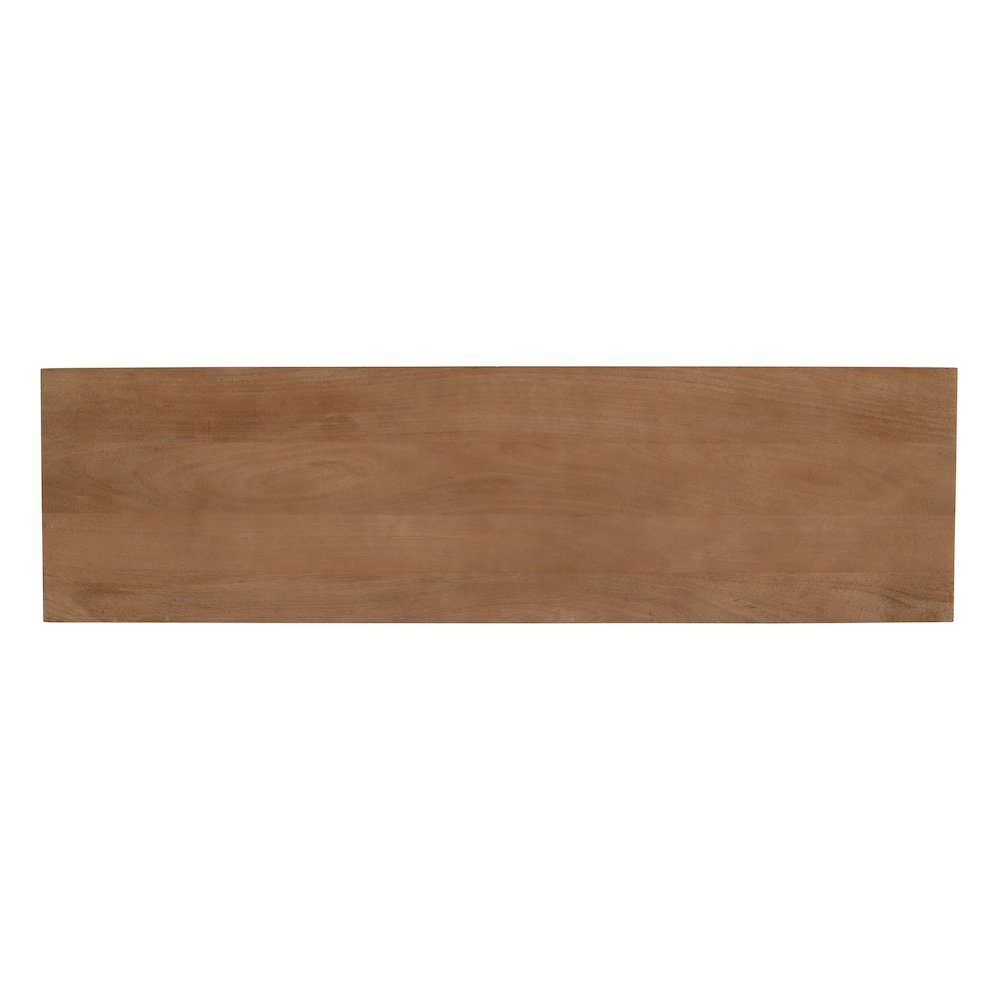 Sequoia 62" Modern Rustic Solid Wood Four Door Sideboard Storage Cabinet. Picture 6