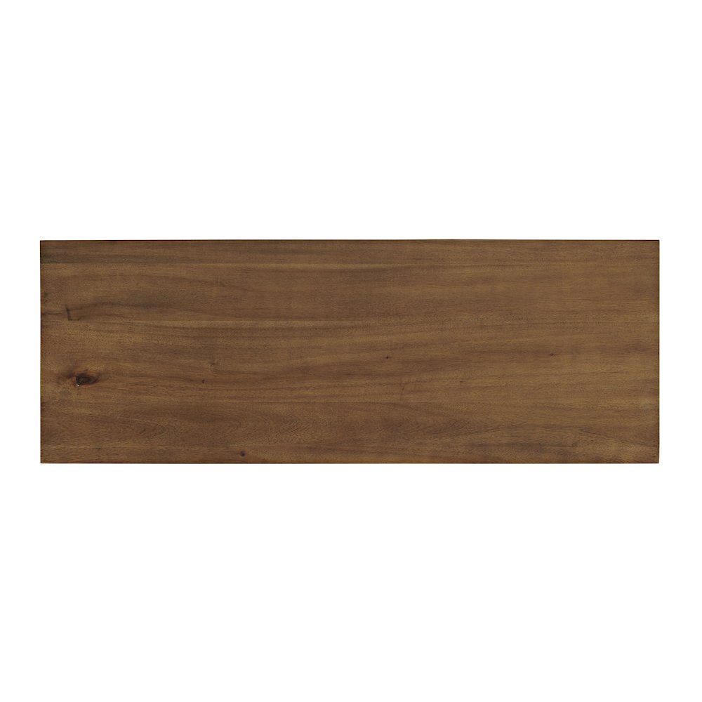 Claremont 50" Transitional Rustic Wood Sofa Console Table with Storage. Picture 6