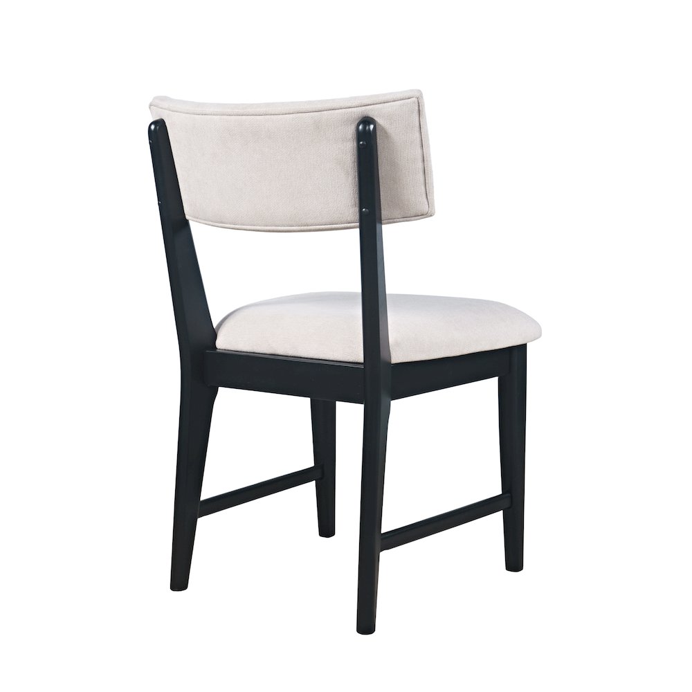 Beck Contemporary Upholstered Split Back Dining Chair (Set of 2). Picture 6