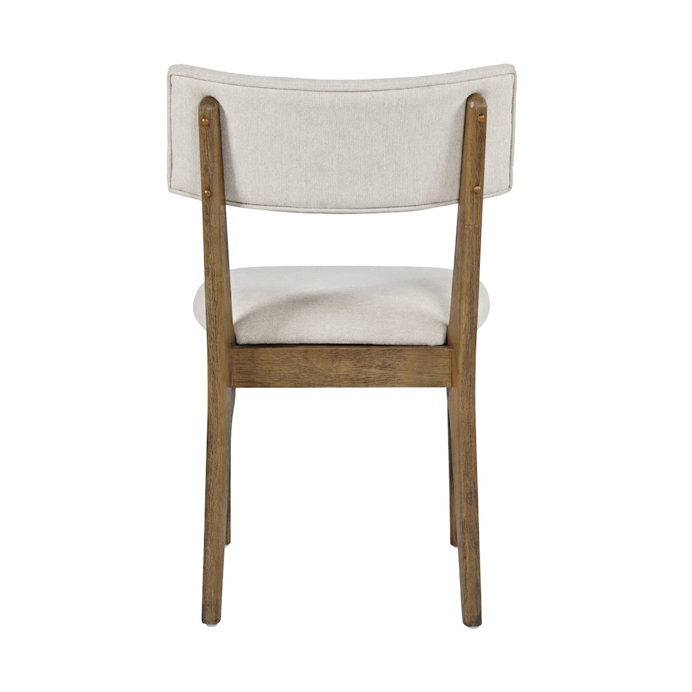 Beck Contemporary Upholstered Split Back Dining Chair (Set of 2). Picture 7