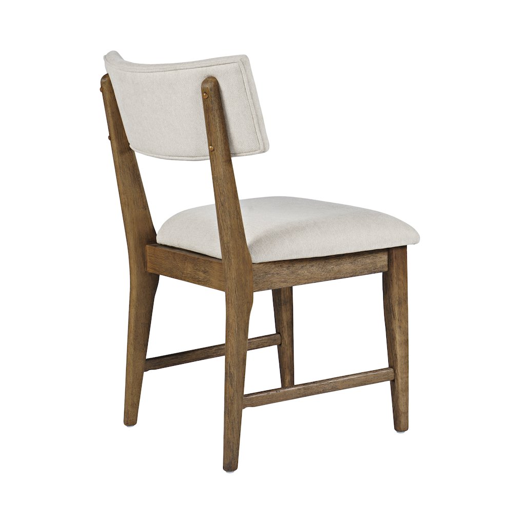 Beck Contemporary Upholstered Split Back Dining Chair (Set of 2). Picture 6