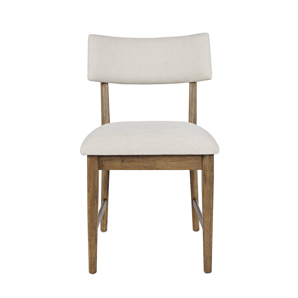Beck Contemporary Upholstered Split Back Dining Chair (Set of 2). Picture 2