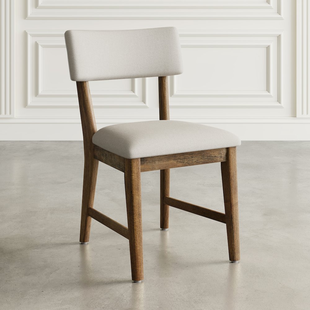 Beck Contemporary Upholstered Split Back Dining Chair (Set of 2). Picture 10