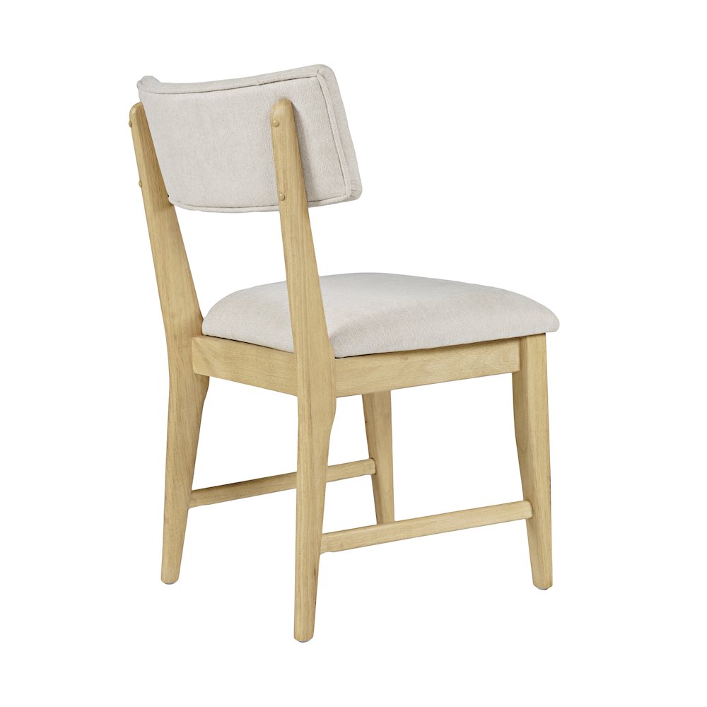 Beck Contemporary Upholstered Split Back Dining Chair (Set of 2). Picture 6