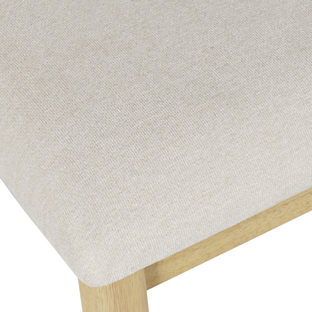Beck Contemporary Upholstered Split Back Dining Chair (Set of 2). Picture 4