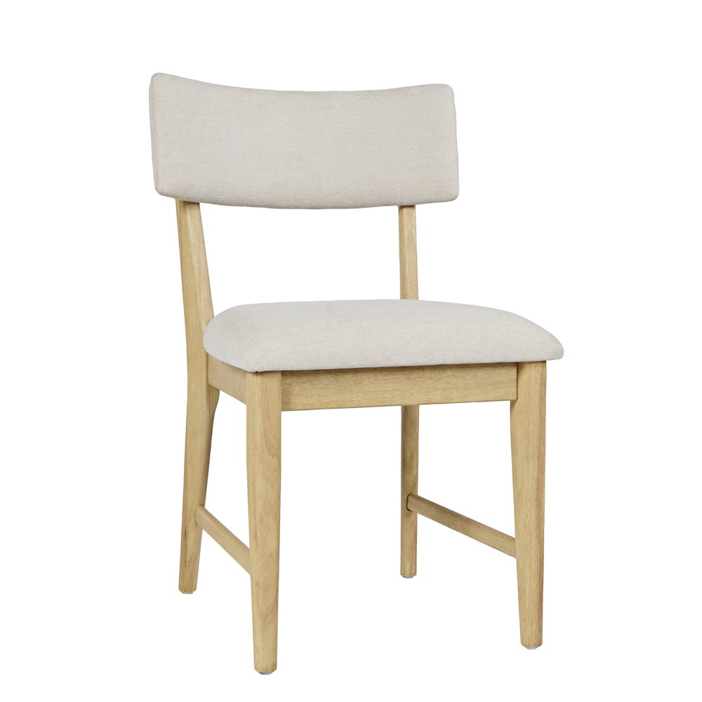 Beck Contemporary Upholstered Split Back Dining Chair (Set of 2). Picture 3