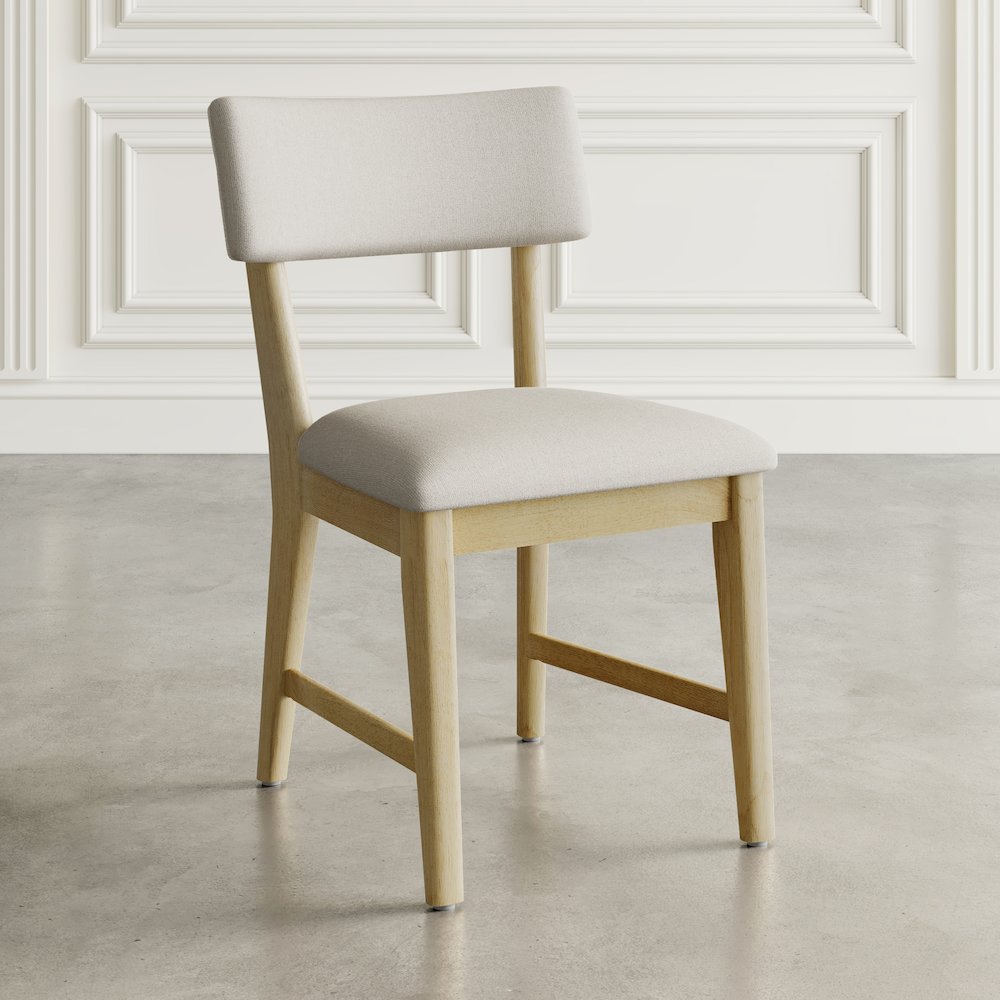 Beck Contemporary Upholstered Split Back Dining Chair (Set of 2). Picture 10