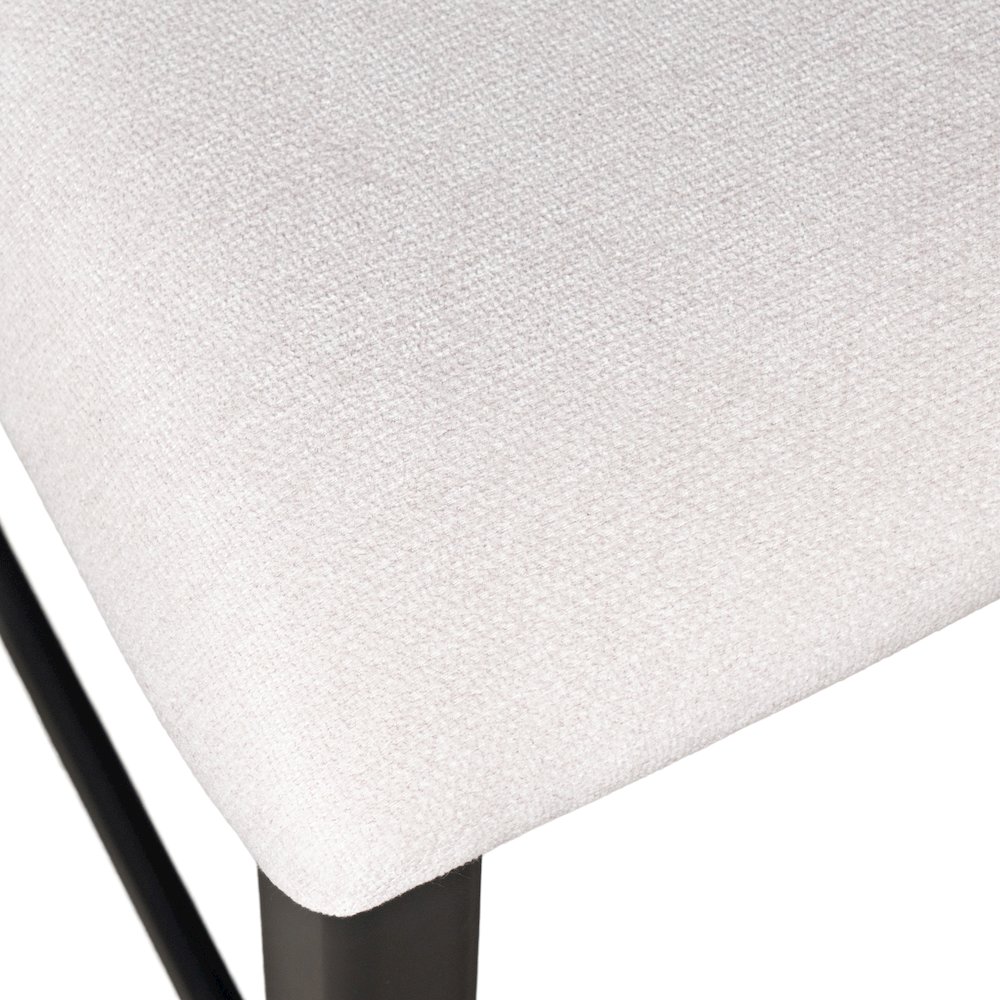 Beck Contemporary Upholstered Split Back Counter Stool - Set of 2. Picture 3