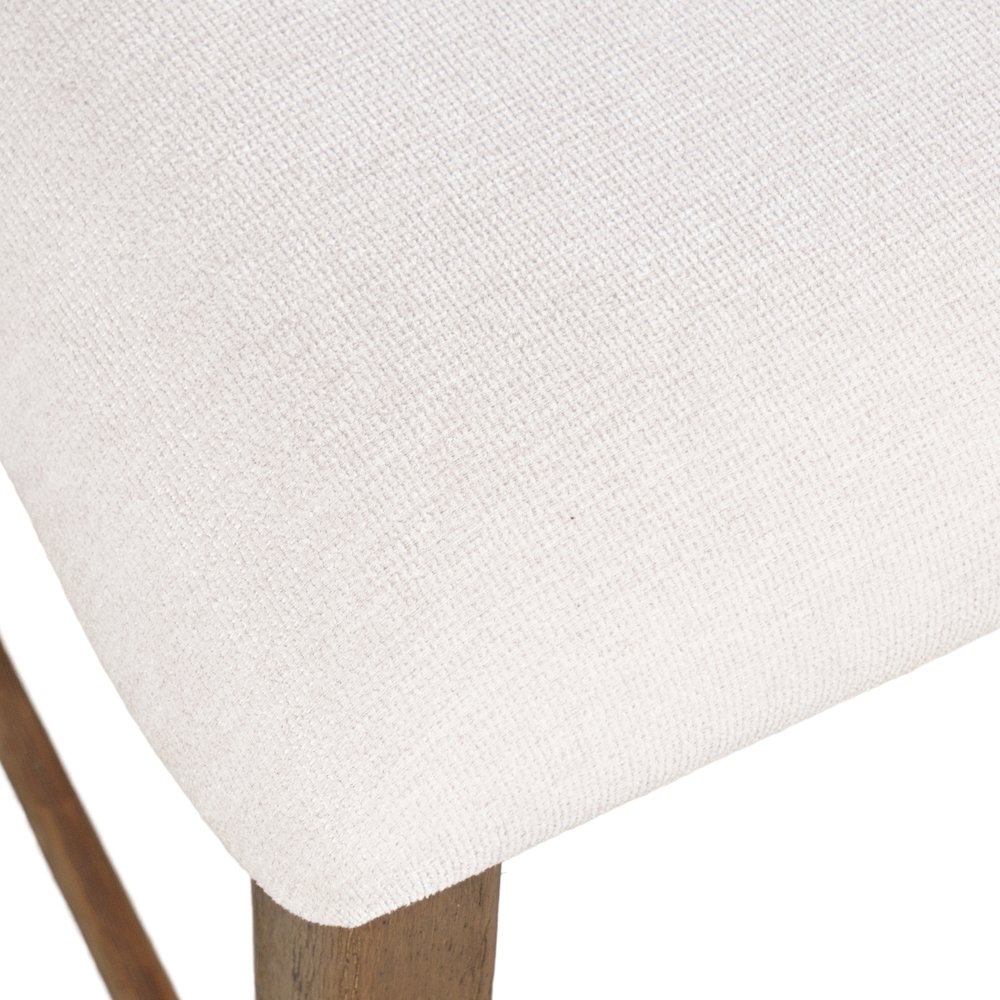 Beck Contemporary Upholstered Split Back Counter Stool - Set of 2. Picture 3