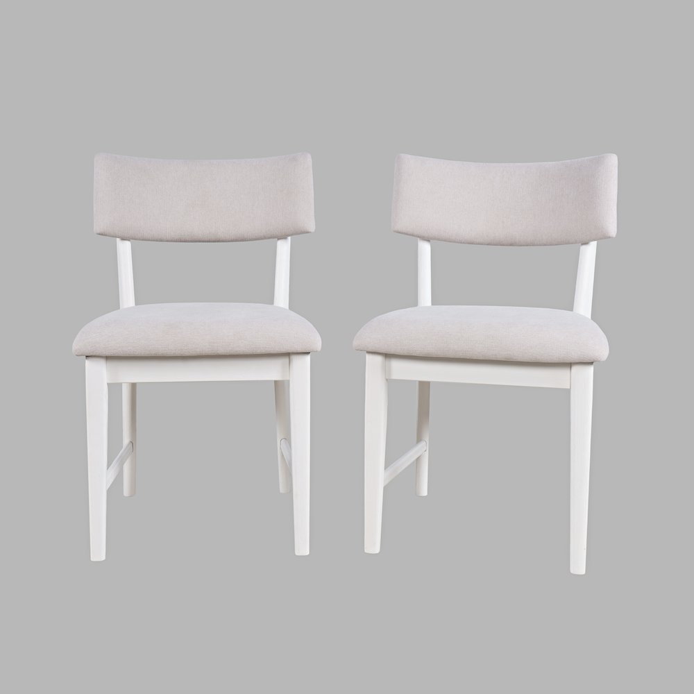 Beck Contemporary Upholstered Split Back Dining Chair (Set of 2). Picture 7
