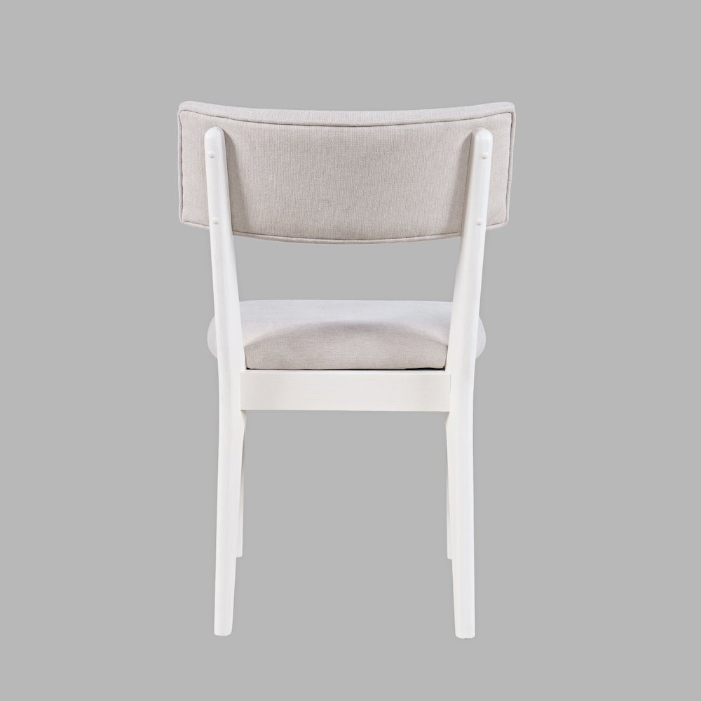 Beck Contemporary Upholstered Split Back Dining Chair (Set of 2). Picture 6