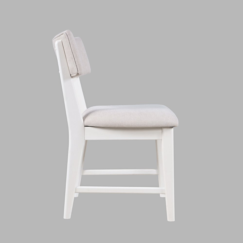 Beck Contemporary Upholstered Split Back Dining Chair (Set of 2). Picture 5