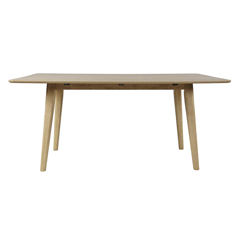 Bowie 66" Harvest Mid-Century Modern Drop-Leaf Dining Table. Picture 1
