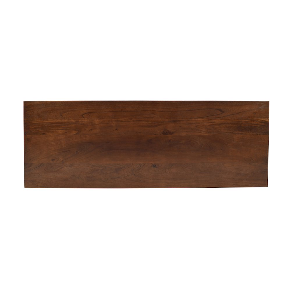 Ryder 50" Modern Fluted Door Solid Wood Console Storage TV Stand Cabinet. Picture 7