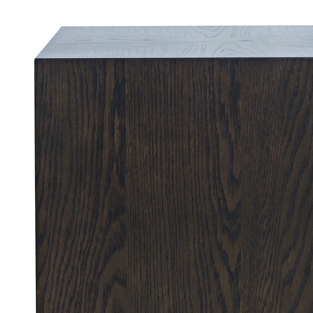 Laurel Creek Modern Contemporary Square Block Pedestal End Table. Picture 4