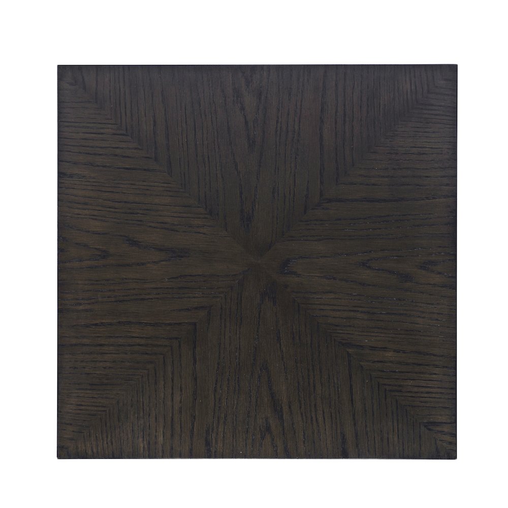 Laurel Creek Modern Contemporary Square Block Pedestal End Table. Picture 6