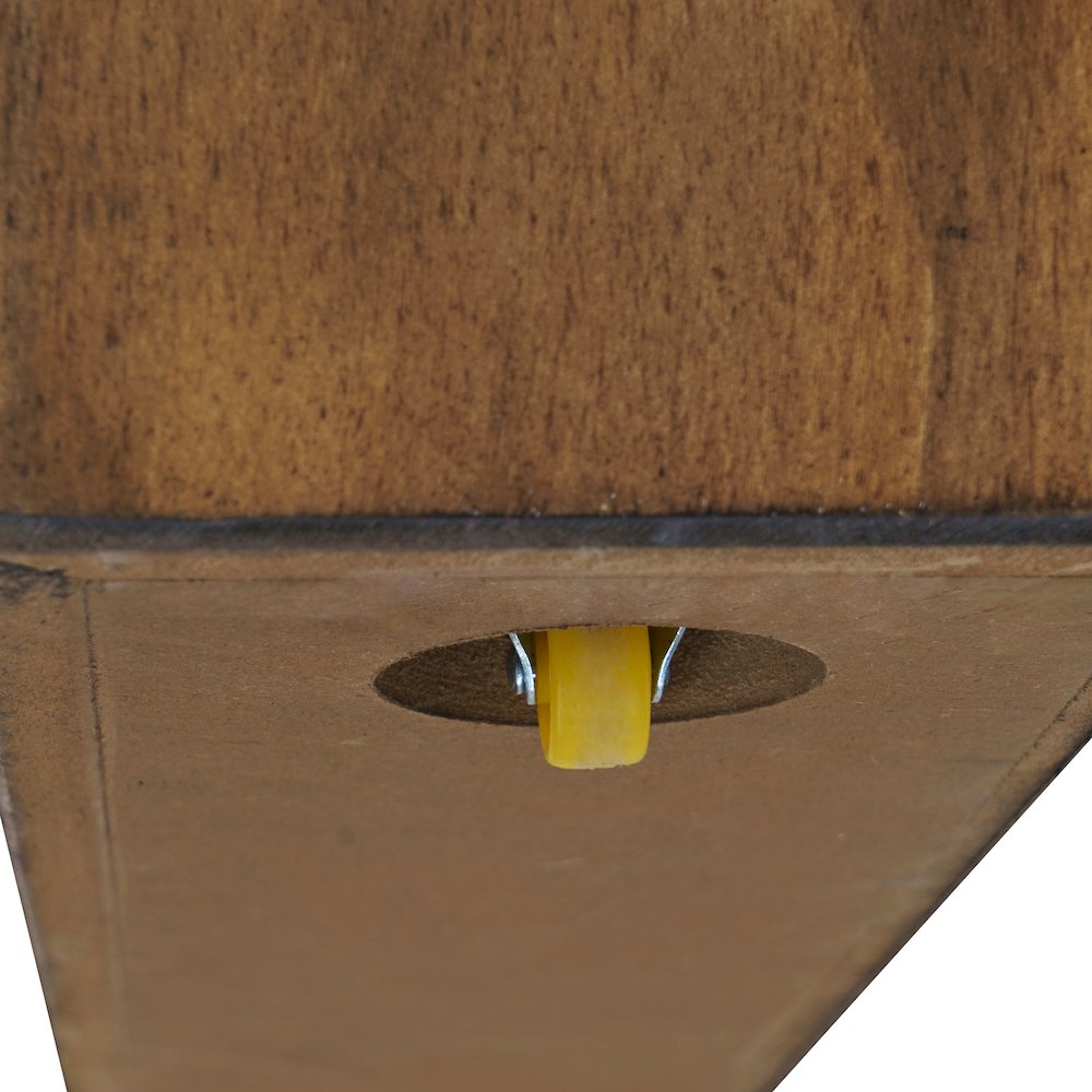 Taos Modern Rustic 52" Dovetailed Coffee Table. Picture 4