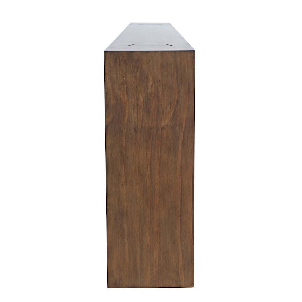Taos Modern Rustic 79" Dovetailed Sofa Console Table. Picture 5