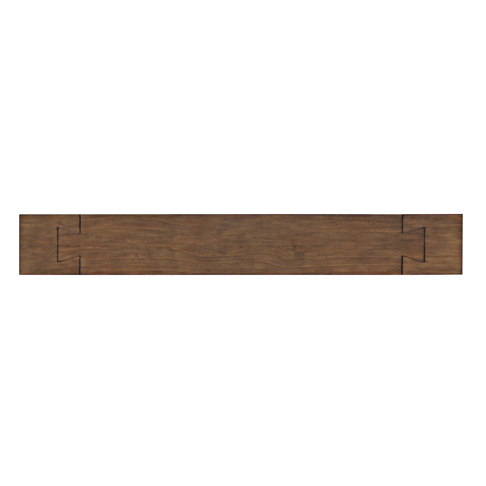 Taos Modern Rustic 79" Dovetailed Sofa Console Table. Picture 6