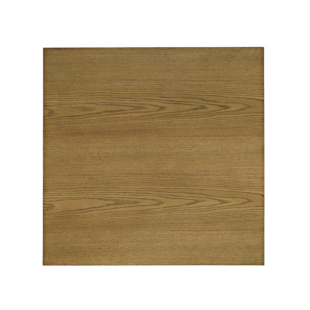 Brentwood Modern Transitional 24" Square End Table with Drawer and Storage Shelf. Picture 6