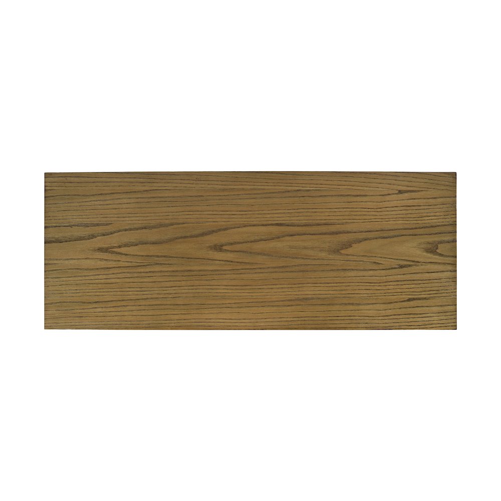 Brentwood Modern 50" Sofa Console Table with Drawers and Storage Shelves. Picture 4