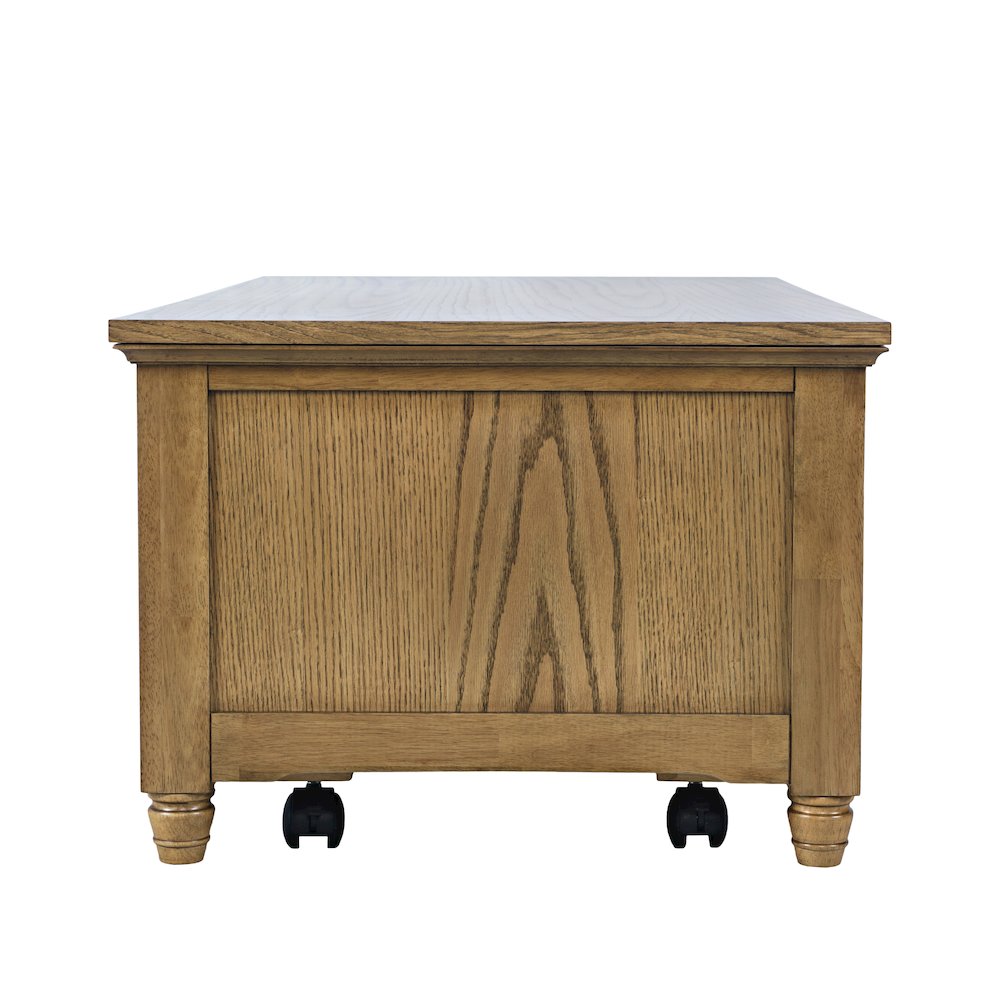 Brentwood Modern Transitional Lift-Top Coffee Table With Storage. Picture 4