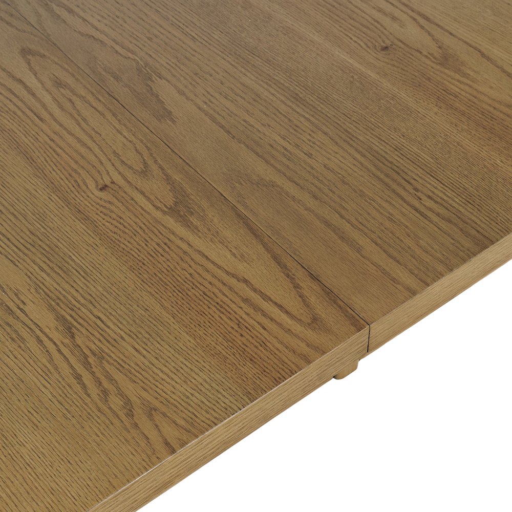 Brentwood Modern Transitional 102" Double Pedestal Dining Table. Picture 4