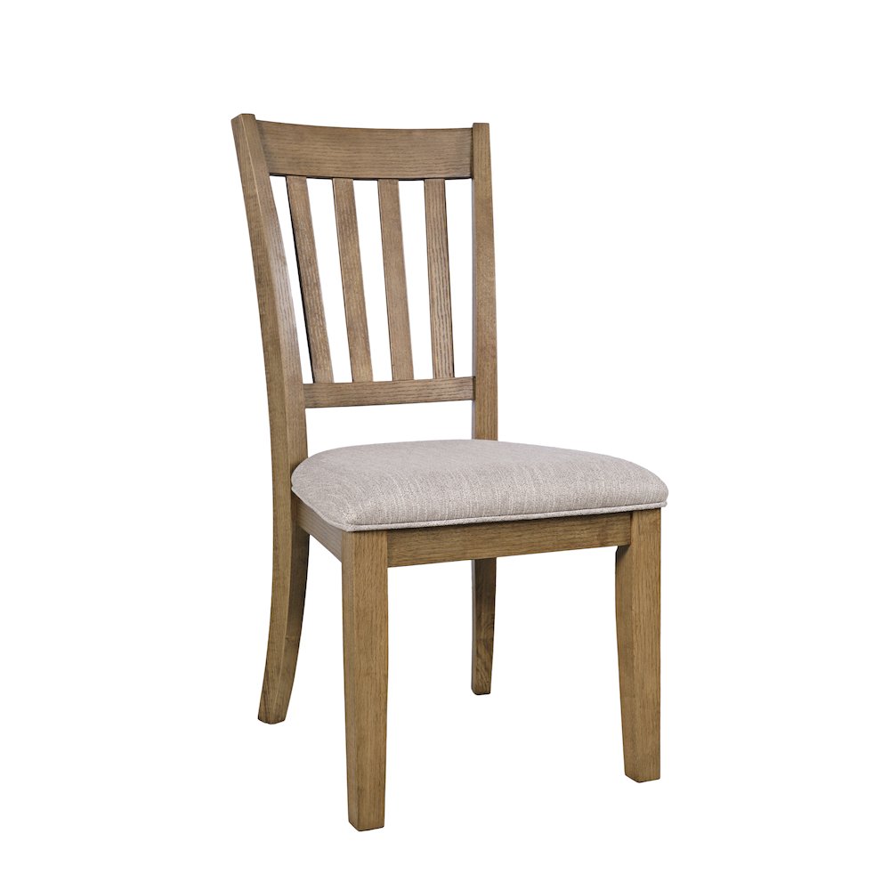 Brentwood Modern Transitional Slatback Dining Chair - Set of 2. Picture 3