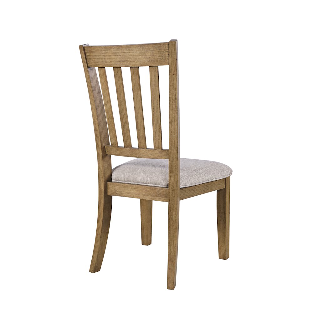 Brentwood Modern Transitional Slatback Dining Chair - Set of 2. Picture 8
