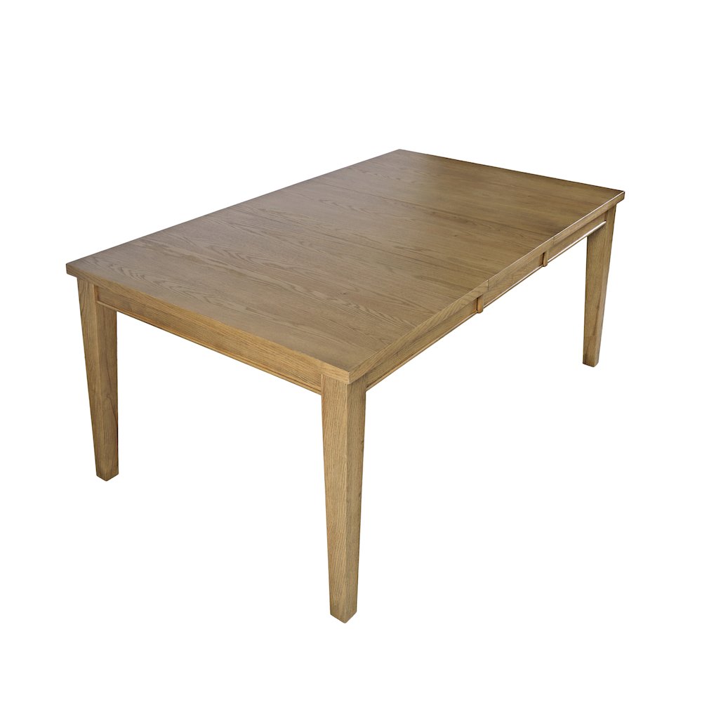 Brentwood Modern Transitional 72" Rectangular Dining Table with Extension. Picture 3