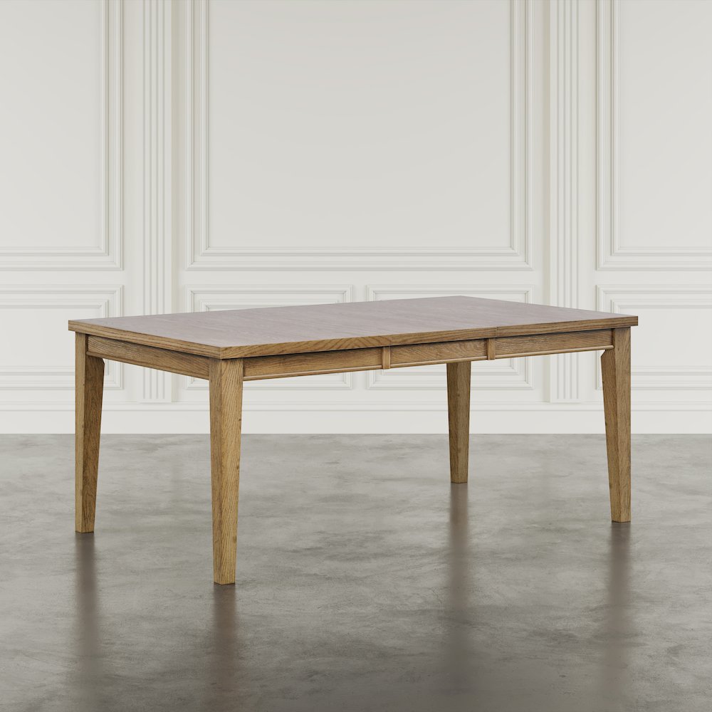 Brentwood Modern Transitional 72" Rectangular Dining Table with Extension. Picture 6