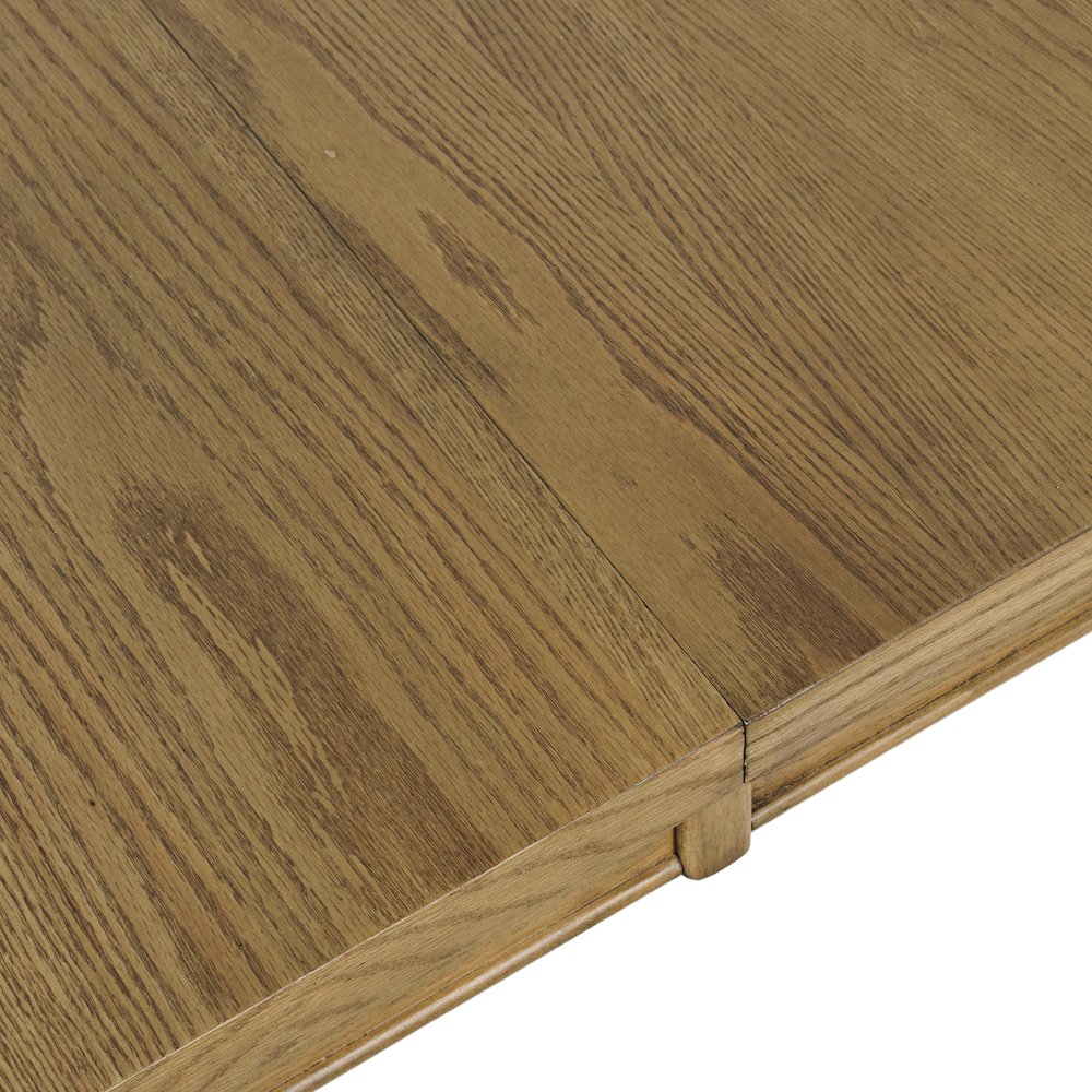 Brentwood Modern Transitional 72" Rectangular Dining Table with Extension. Picture 4