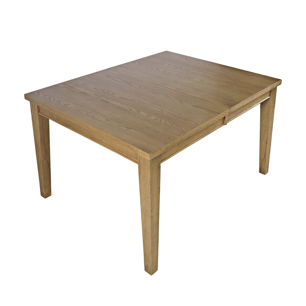 Brentwood Modern Transitional 72" Rectangular Dining Table with Extension. Picture 5